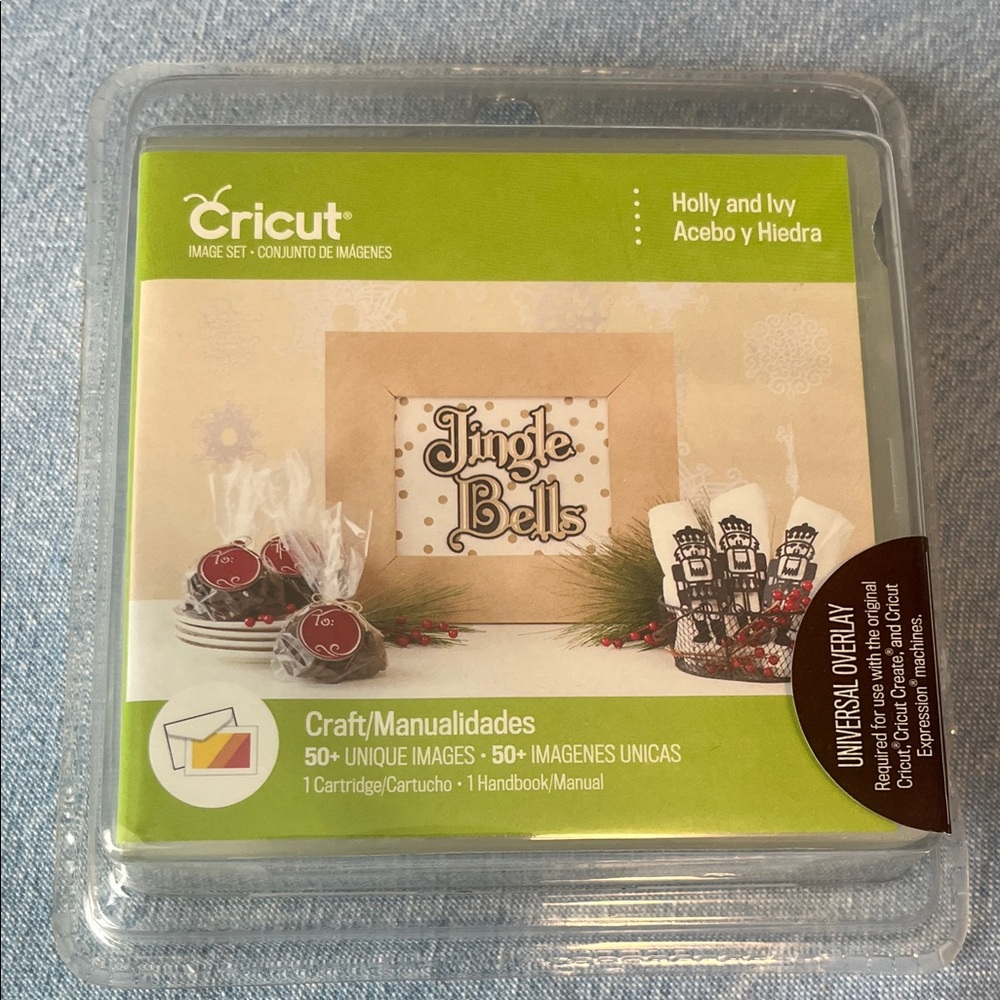 Cricut Holly and Ivy Image Set New Sealed Unlinked
